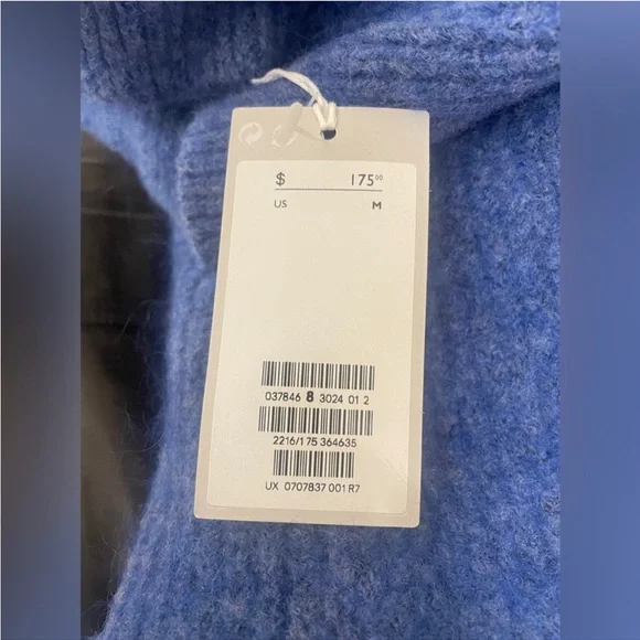 NWT COS Raised Neck Chunky Wool Jumper - Picture 6 of 10